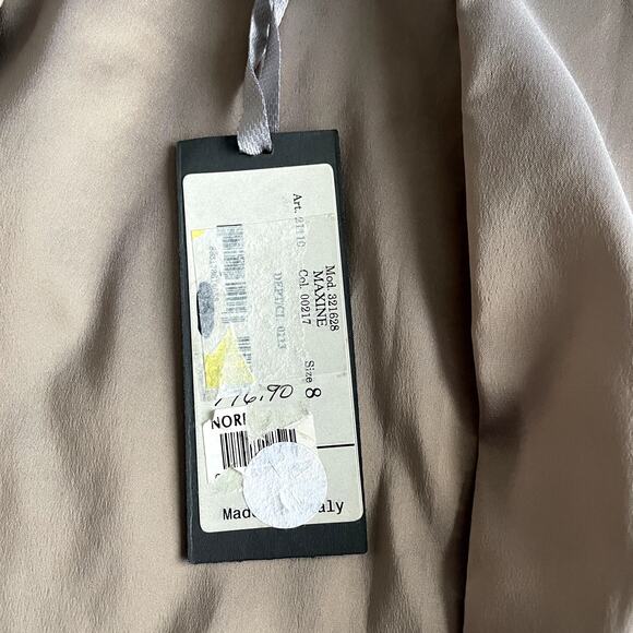 NWT Zanella Textured Full Zip Women's Jacket Blazer Size 8 Made in Italy - Picture 8 of 16